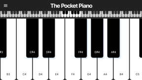 The Pocket Piano screenshot
