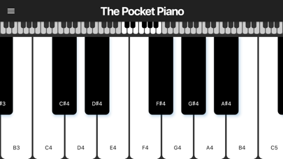 Screenshot #1 pour The Pocket Piano