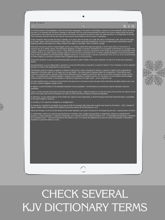 Screenshot #5 pour KJV Bible Dictionary - Offline