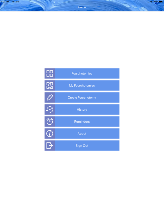 Fourchotomy iPad screenshot 2 - Lifestyle app