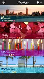 big days - events countdown iphone resimleri 1