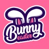 Adorable Bunny Easter Stickers - iPhoneアプリ