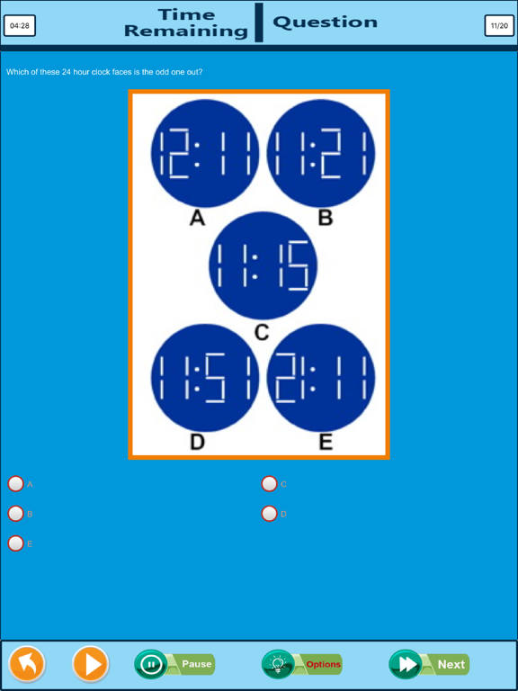 Test Your IQ Level iPad screenshot