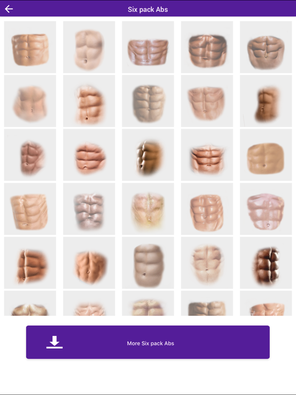 AI Six Pack :Abs Photo Camera iPad screenshot 4 - Photo & Video app