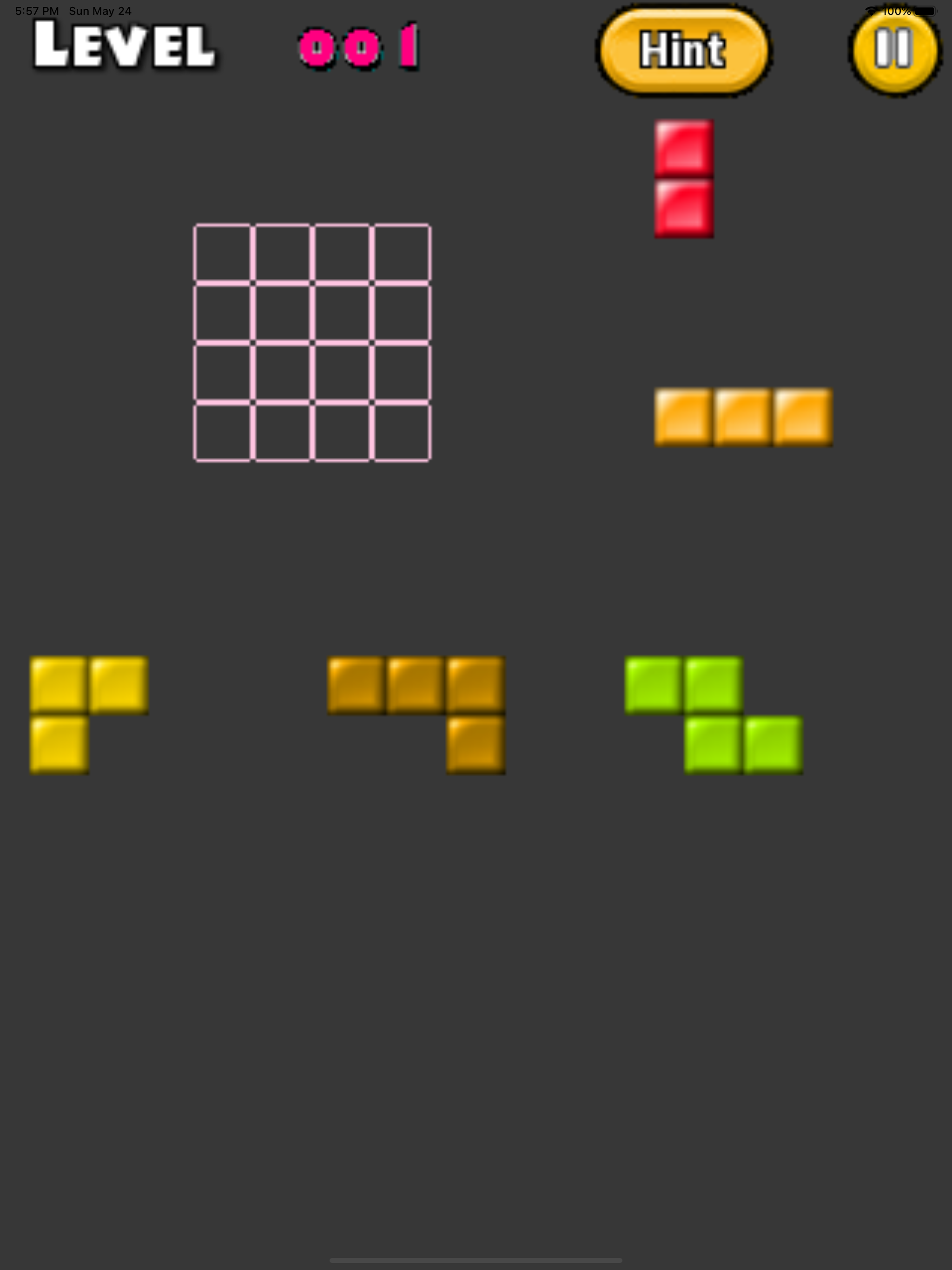 PENTOMINO - ASSEMBLE BLOCKS