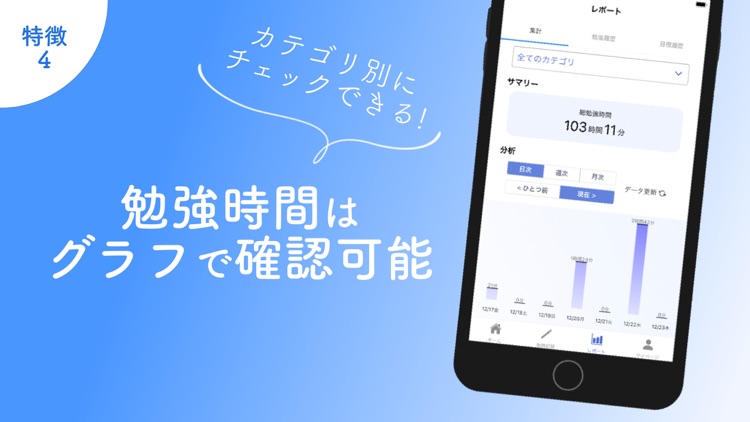 コツコツ - 勉強管理×キャラ育成アプリ screenshot-4