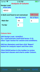 Analysis of RCC Structure screenshot