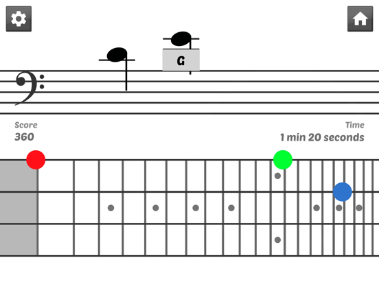 Bass Trainer iPad screenshot 6 - Music app