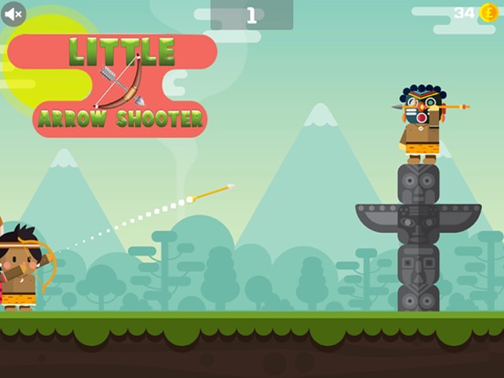 Little Arrow Shooting Games 3D iPad screenshot 1 - Games app