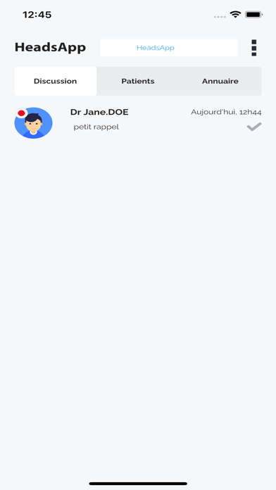 HeadsApp Screenshot