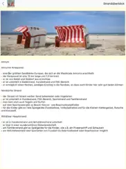 amrum urlaubs app ipad bildschirmfoto 2