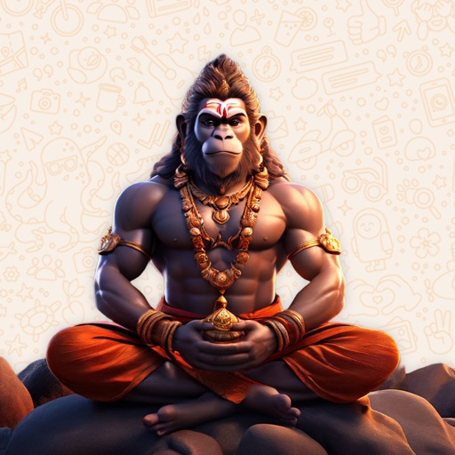 Lord Hanuman 3D Stickers icon