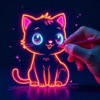 Neon Lines: Magical Drawing icon