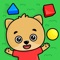Bimi Boo Episodes is an educational app with ad-free kids’ games and cartoons for 1,2,3,4,5 year-old pre-k toddlers