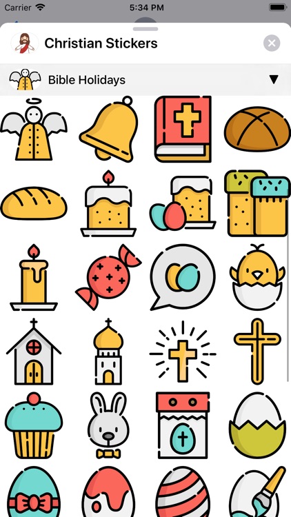 Christian Stickers App screenshot-9