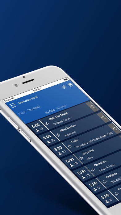 2000FM Network iPhone screenshot 3 - Music app