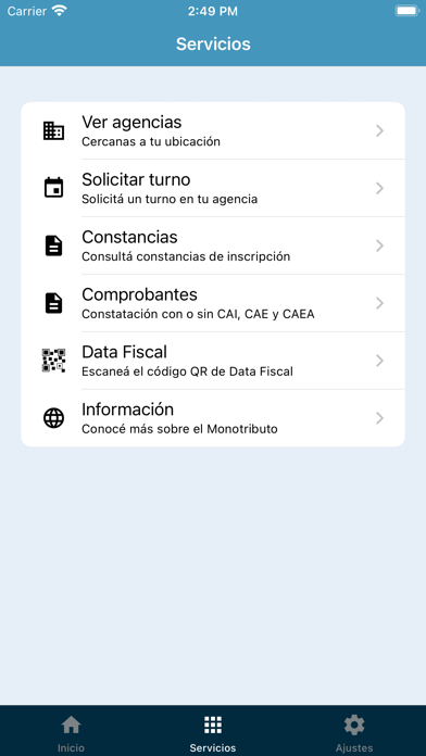 Screenshot #3 pour Monotributo