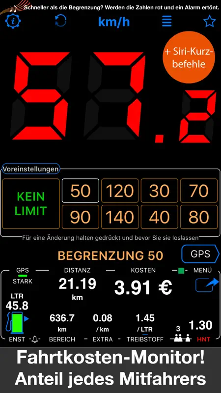 Speedometer 55 Pro. GPS kit. screenshot 2 of 9