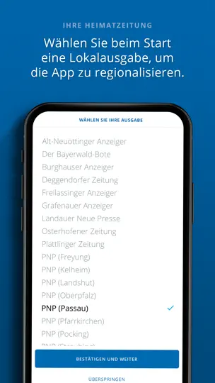 Screenshot von PNP News auf dem iPhone 3