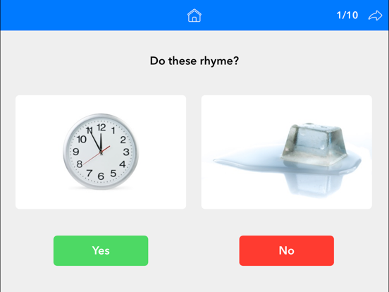 Rhyming Words by Teach Speech app screenshot 2