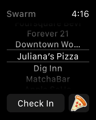 Swarm: Check In, Explore, Map screenshot 5