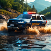 越野警用吉普车 3D