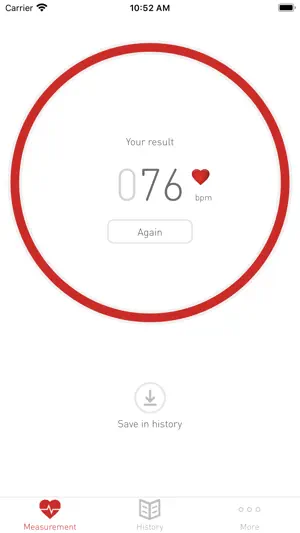 Cardiograph Heart Rate Monitor screenshot 3