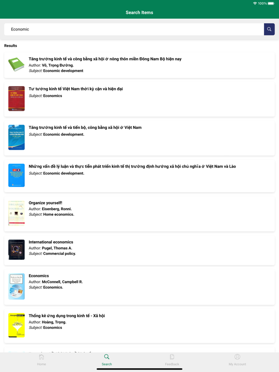 Screenshot #6 pour VNUHCM Libraries