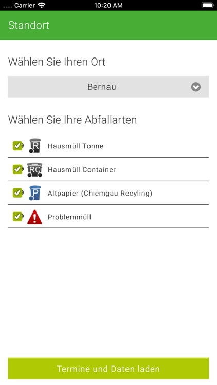 Landkreis Rosenheim Abfall-App