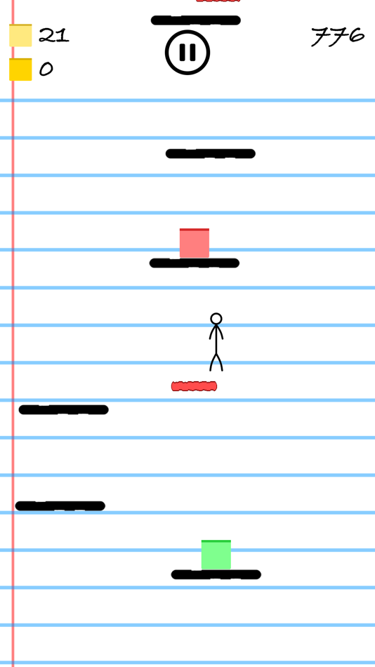 #2. Stickman_Jump (iOS) 由: James Castrejon