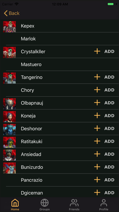 Wow Nation app screenshot 3