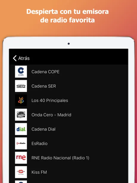 Alarma Radio Reloj Despertador
