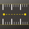 Biểu tượng ứng dụng Measuring Tape+ Measure AR арр, iPhone App Store 畅销榜 Xếp hạng #20