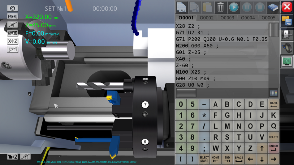 #6. CNC Lathe Simulator (iOS) 由: Ilya Obraztsov
