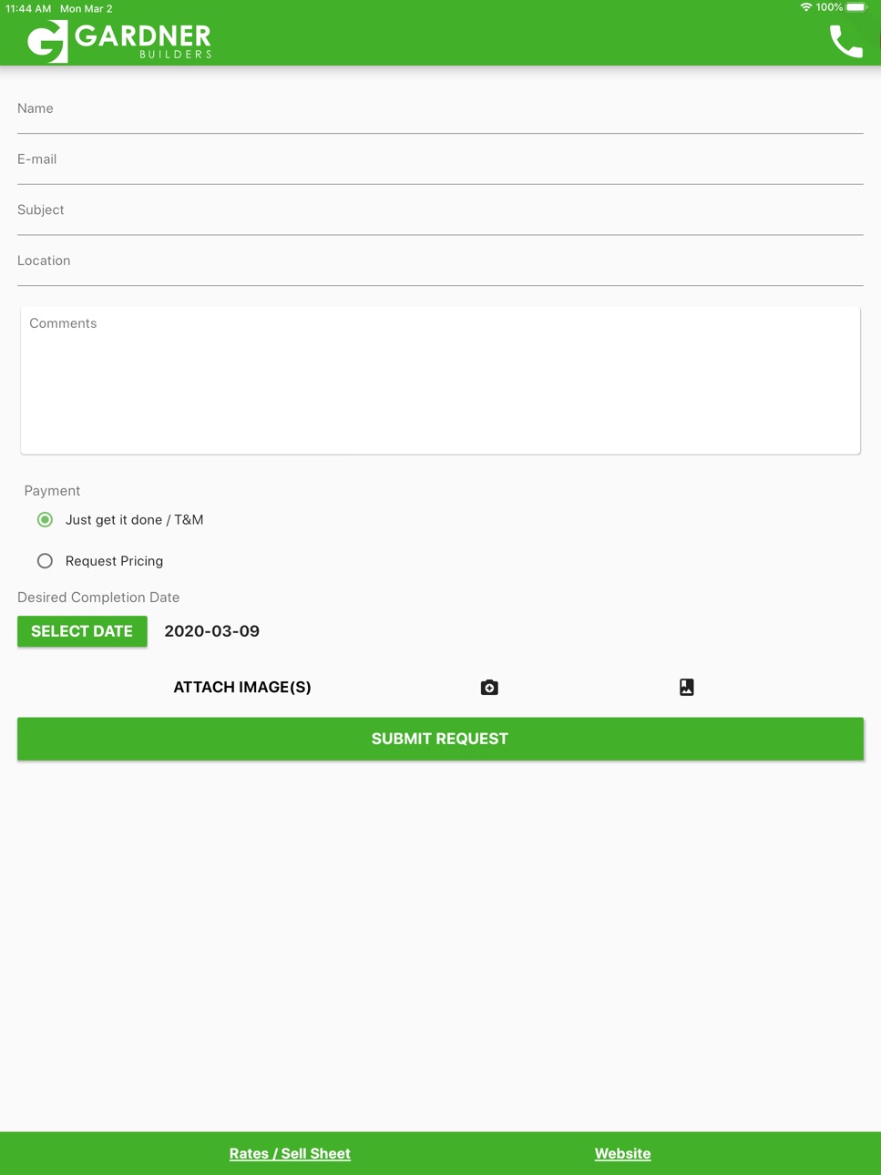 iPad screenshot