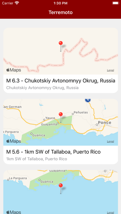 Screenshot #2 pour Terremoto - Earthquake