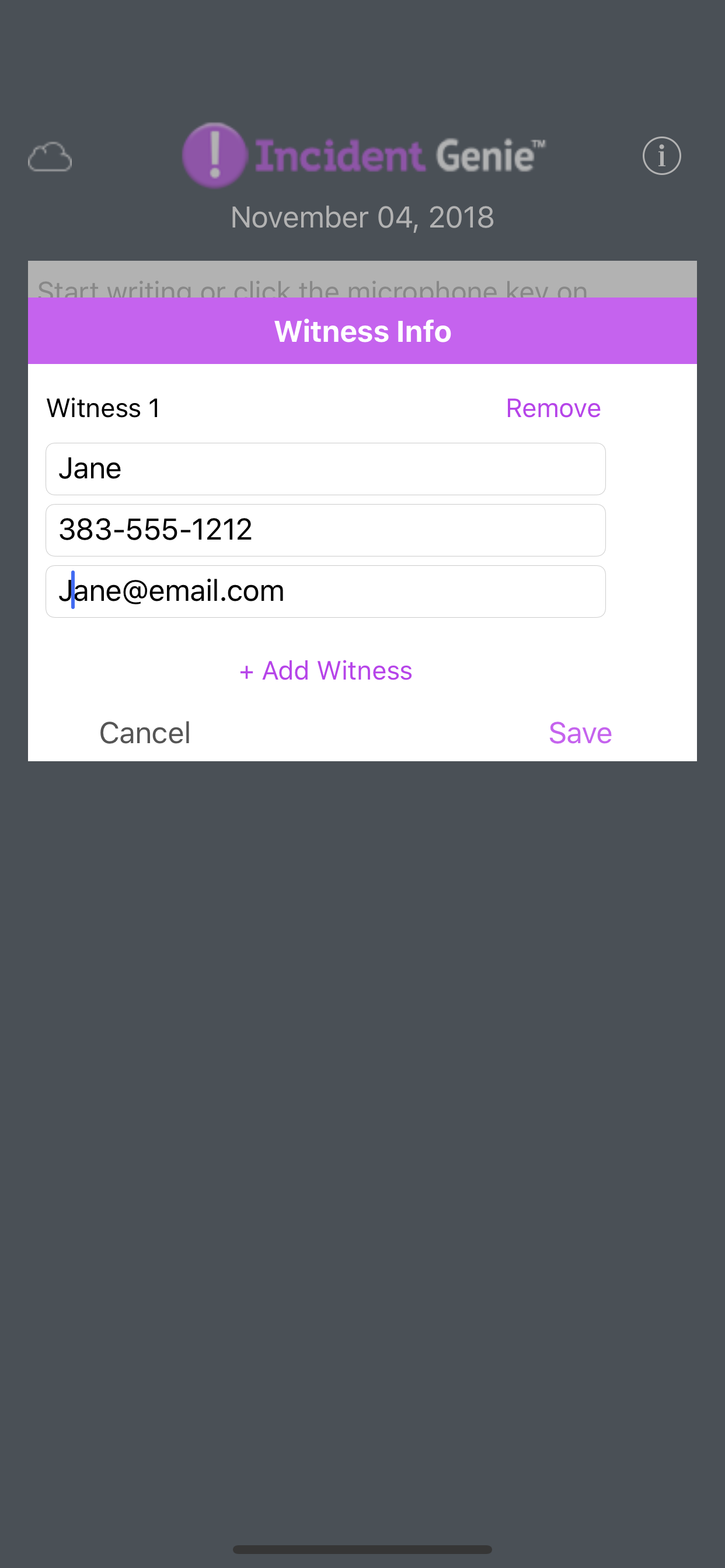 Incident Genie screenshot 3