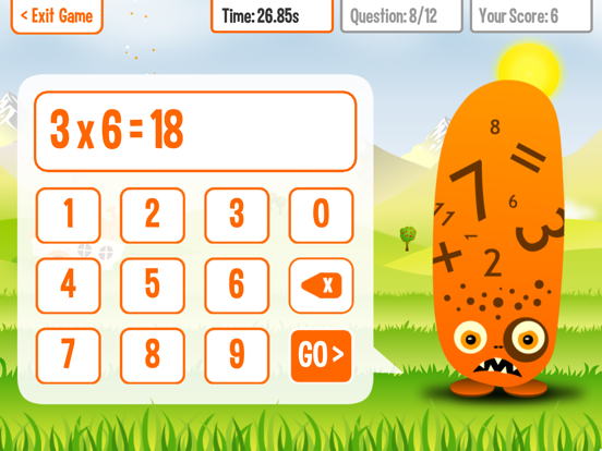 Screenshot #5 pour Squeebles Times Tables