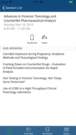 Eastern Analytical Symposium screenshot 3