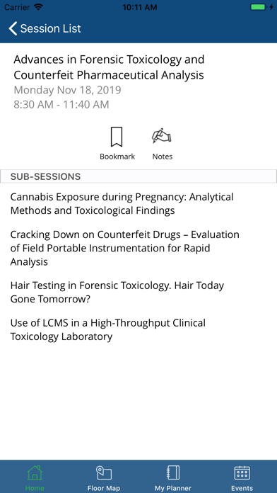 Screenshot 3 of Eastern Analytical Symposium App
