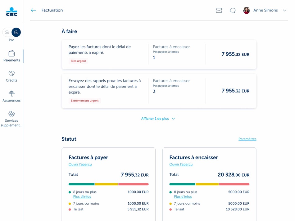 #1. CBC Touch (iOS) 由: KBC Global Services NV