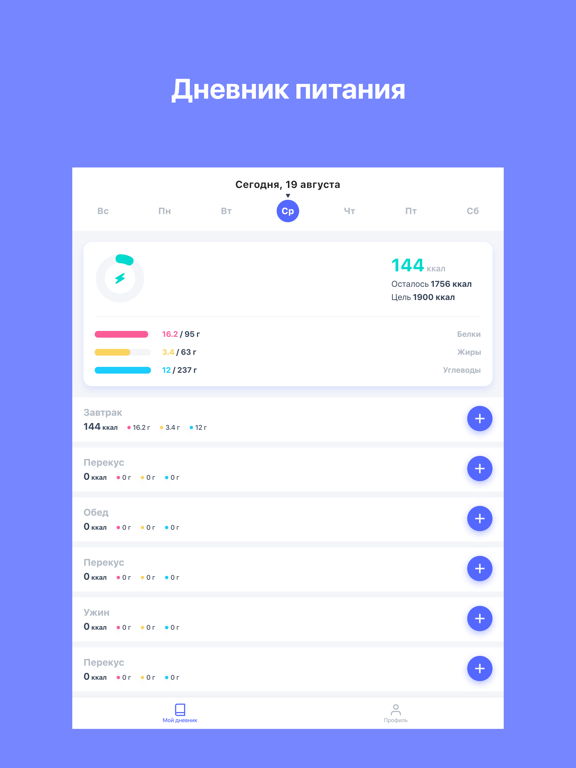 Screenshot #4 pour Food Tracker School