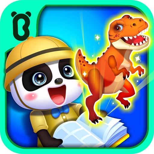 Baby Panda Dinosaur World Game Icon