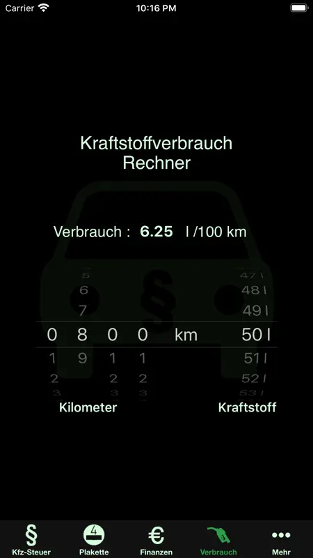 KfzSteuer+ screenshot 5 of 10
