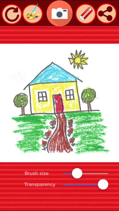 Screenshot #2 pour Toddler Sketch Pad Draw&Color