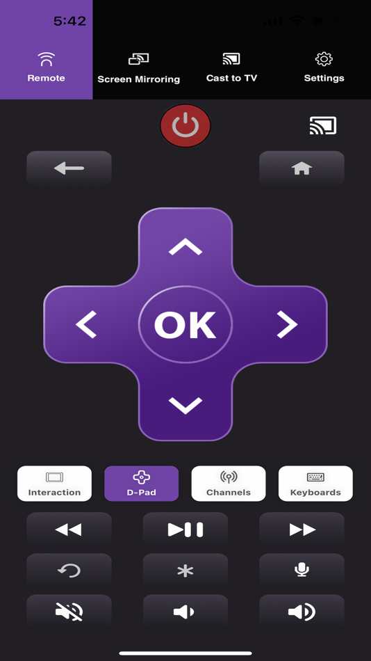 #1. Roku Remote & Cast (iOS) โดย: Yoshihiko Noda