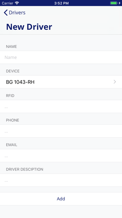 Screenshot #3 pour GPS STO Mobile Client