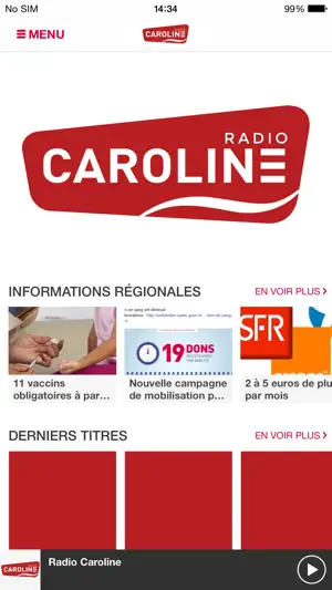 Radio Caroline screenshot 1