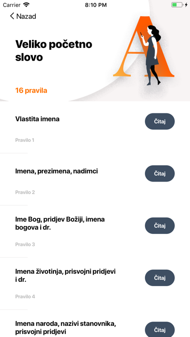 Pravopis.ba iPhone screenshot 6 - Education app