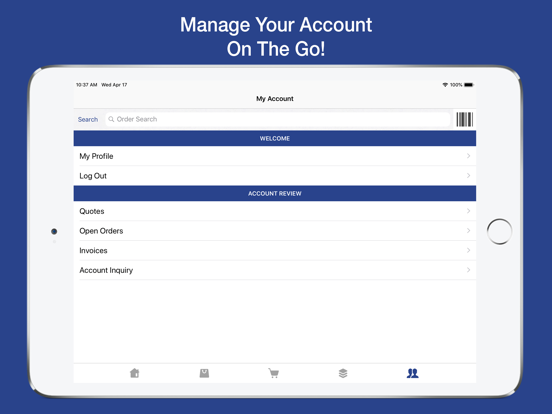 Kendall Electric OE Touch iPad screenshot 4 - Business app